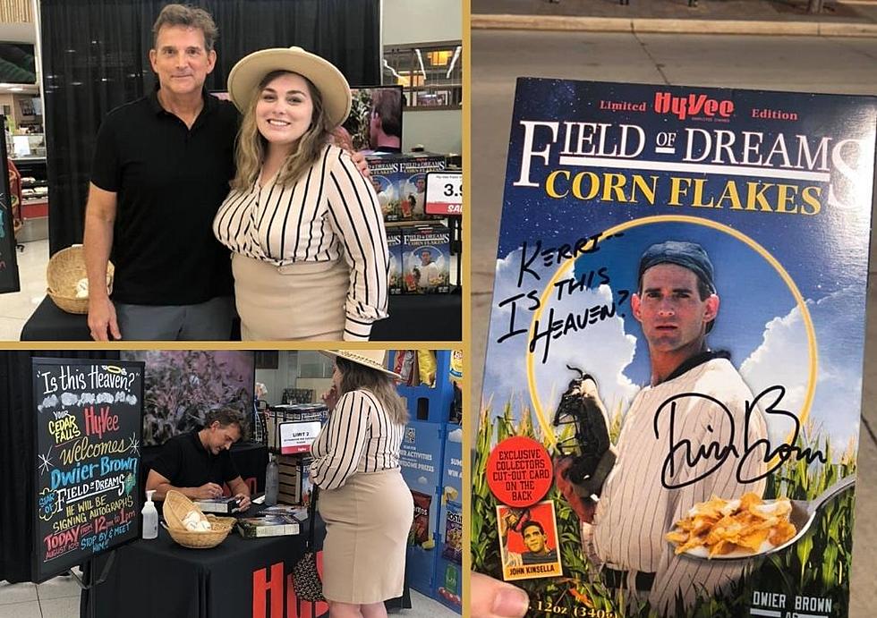 Is This Heaven? No, It&#8217;s Cedar Falls. Dwier Brown Signs Cereal at Hy-Vee