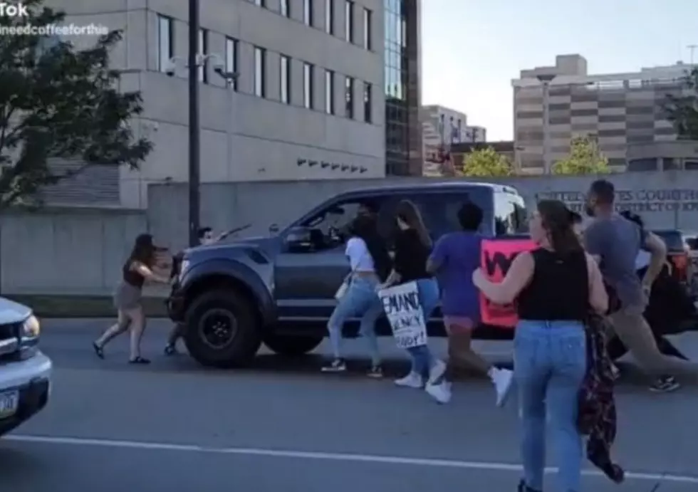 Driver Charged in Downtown Cedar Rapids Roe v. Wade Protest