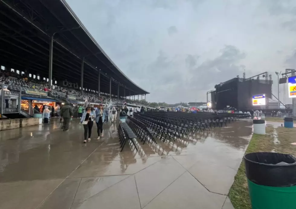 Iowa State Fair Crowd Braves Downpour Just to See Music Icon