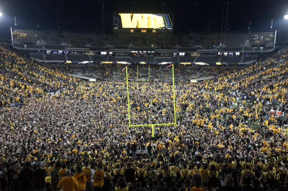 The Last Time a High School Football Game At Kinnick Stadium Was…