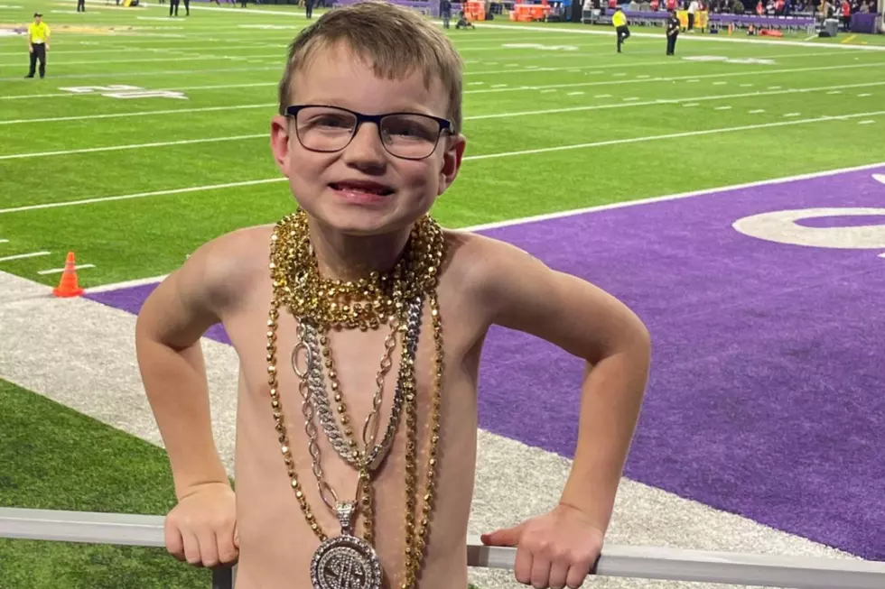 8 Year Old Iowa Boy Is The Coolest Good Luck Charm In The NFL [WATCH]