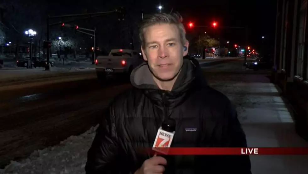 Waterloo Reporter Gets Schlepped Out For Storm Coverage AGAIN [WATCH]