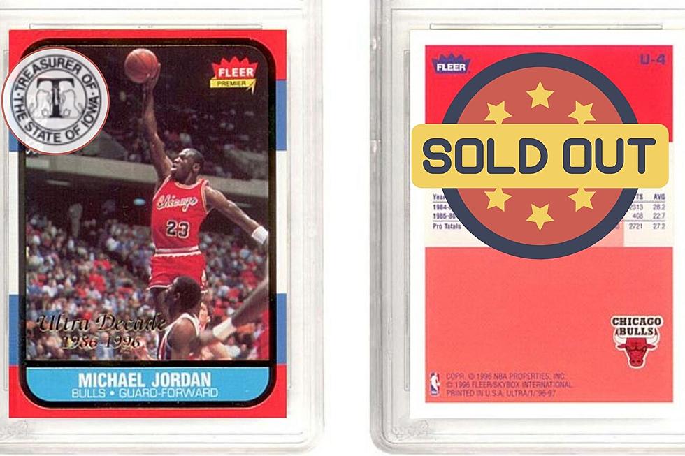 Michael Jordan Rookie Card is a Slam Dunk For Iowa