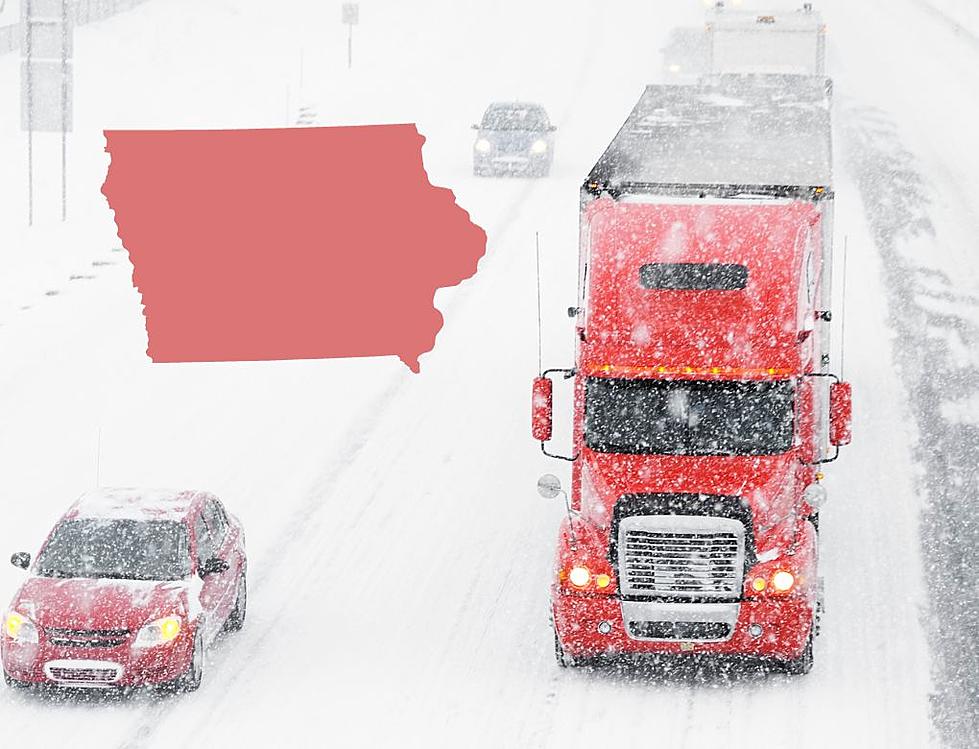 Iowa’s First Major Snowstorm Brings Blizzard Like Conditions