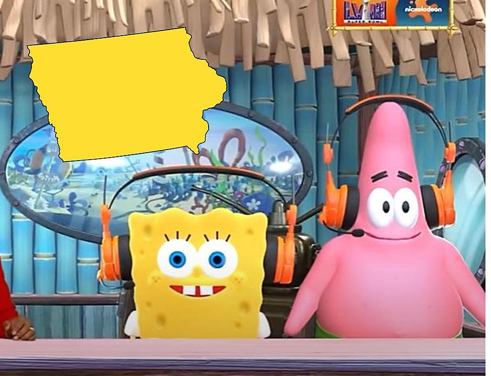 Blink & You’ll Miss Spongebob Namedrop Iowa [WATCH]