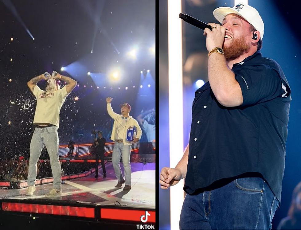 [WATCH] Iowa Athletes Taking Center Stage at Luke Combs Show