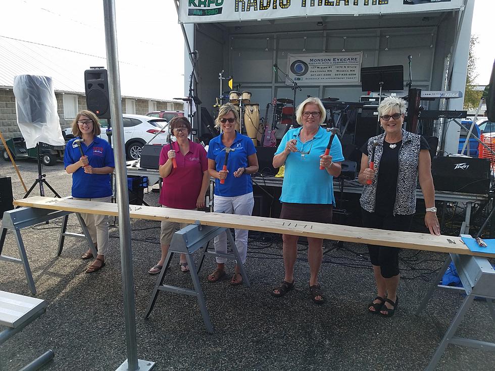 Close Finishes Decide KRFO Seed Spitting and Nail Driving Contests at the Fair