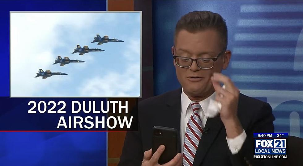 Duluth News Anchor Caught on His Phone on Live TV [WATCH]