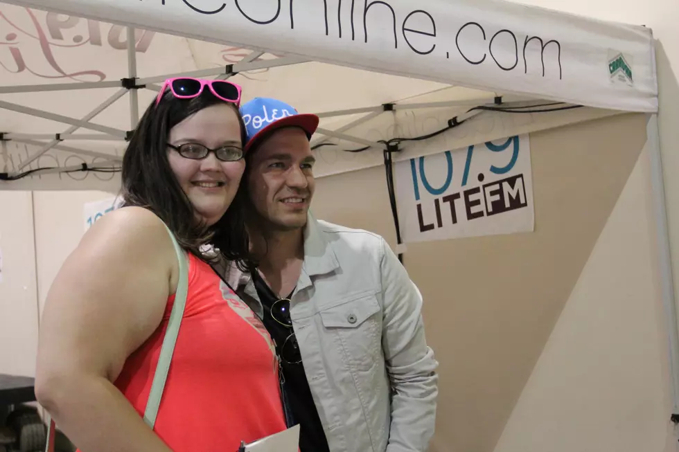 Andy Grammer Hangs Out With 107.9 LITE-FM