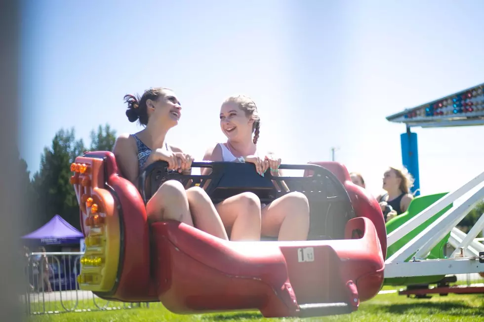 Carnival Rides at the Boise Music Festival