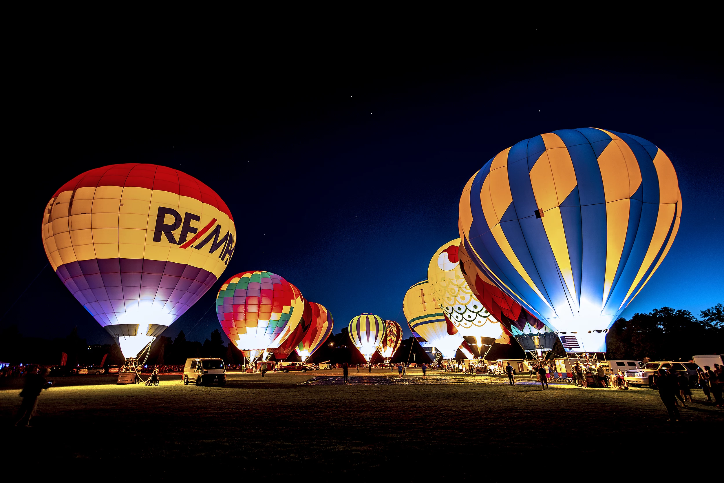 Night Glow Spirit of Boise Balloon Classic Presented by CapEd