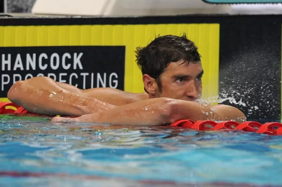 Phelps Fourth in First Final Back at International Meet