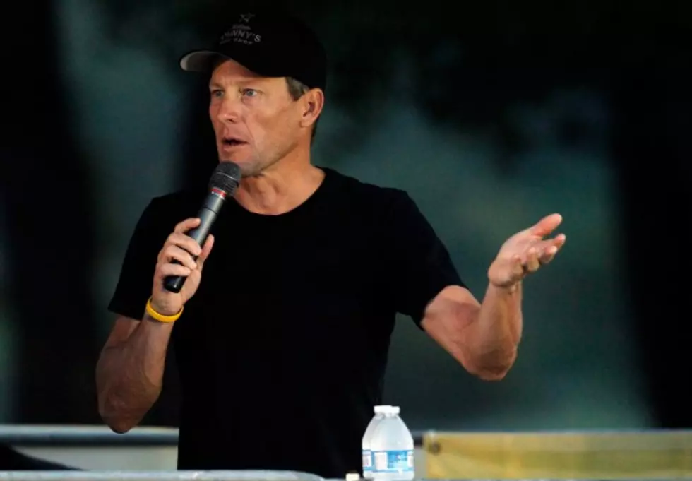 Lance Armstrong Pays Visit to East Middle School Student