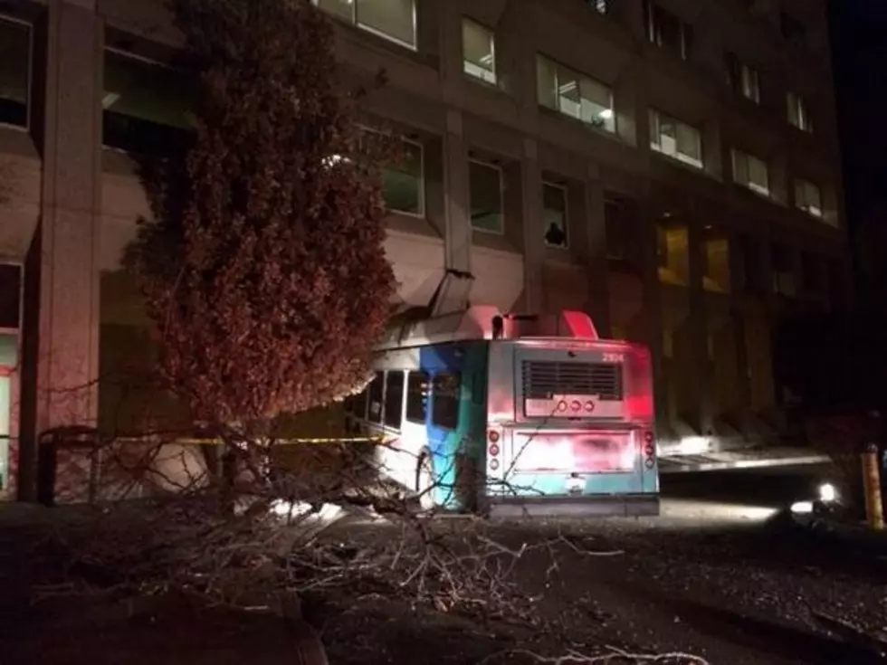 Valley Ride Bus Hits Building in Downtown Boise