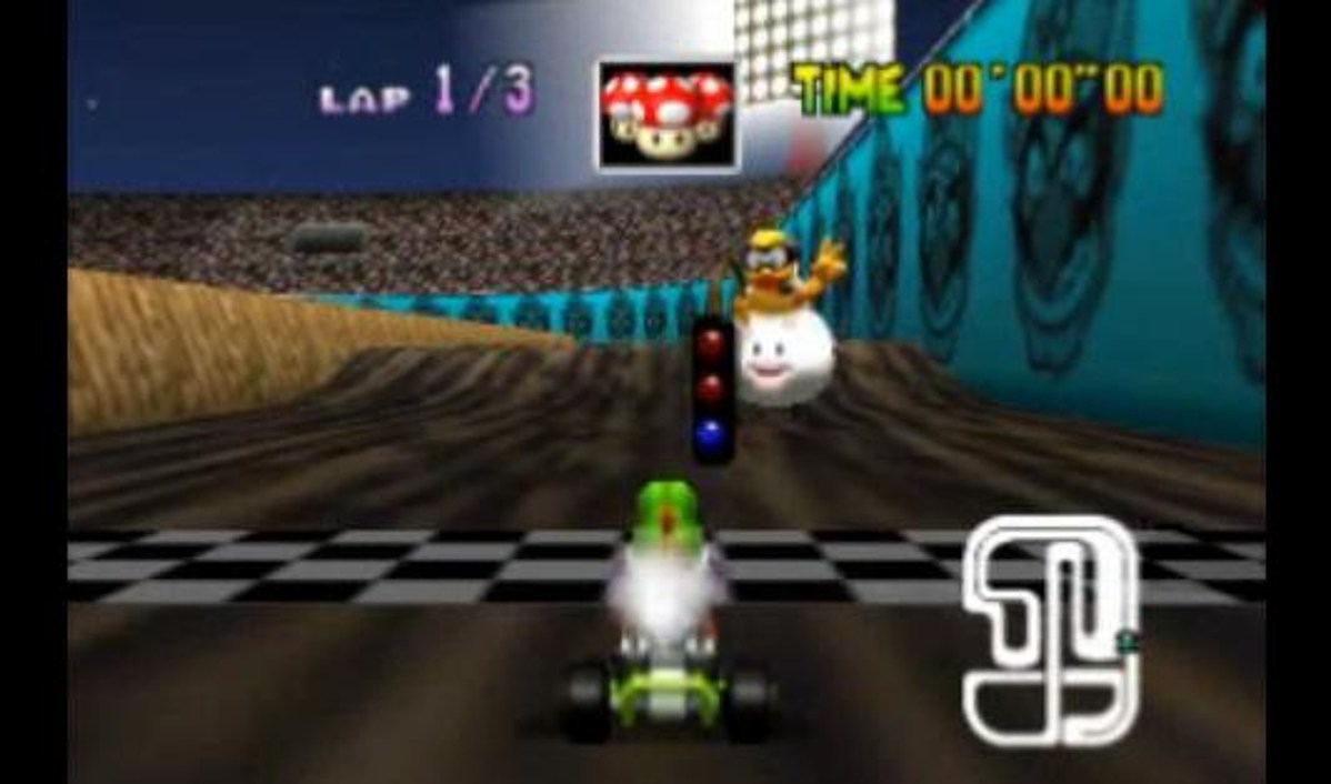 Mario Kart 64 - Course Cheat