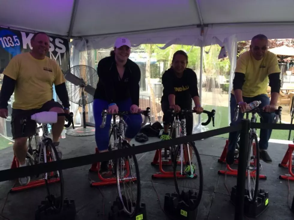 Kendall Cares Cycles With 103.5 KISS FM