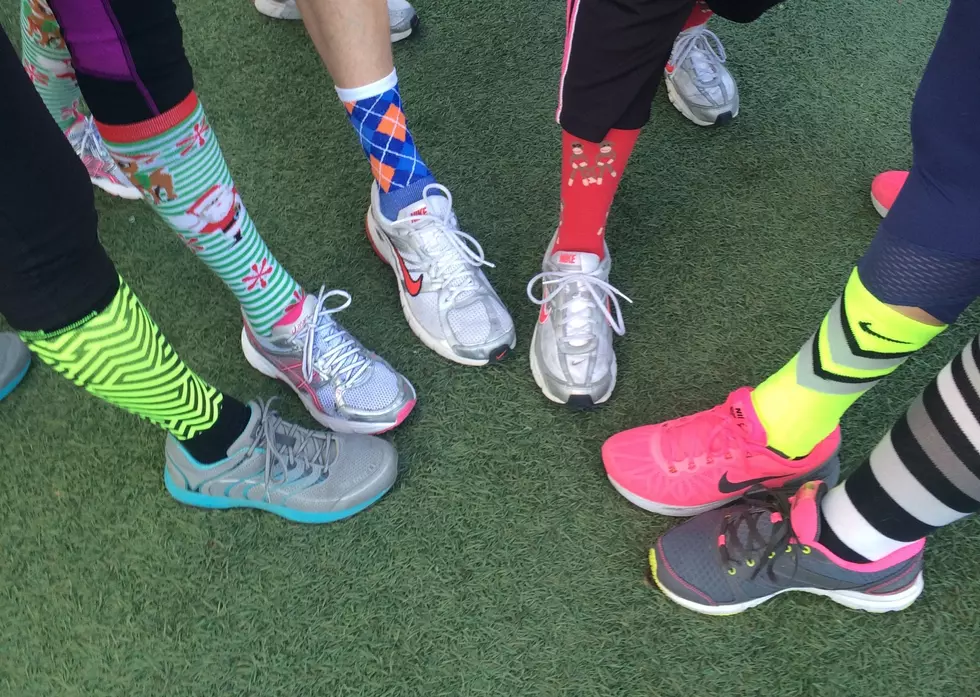 Cycle on Crazy Sock Day!