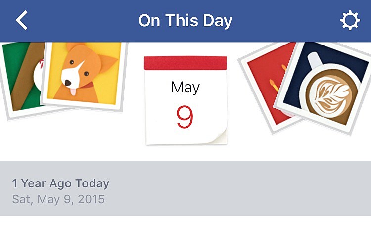 on this day memories facebook