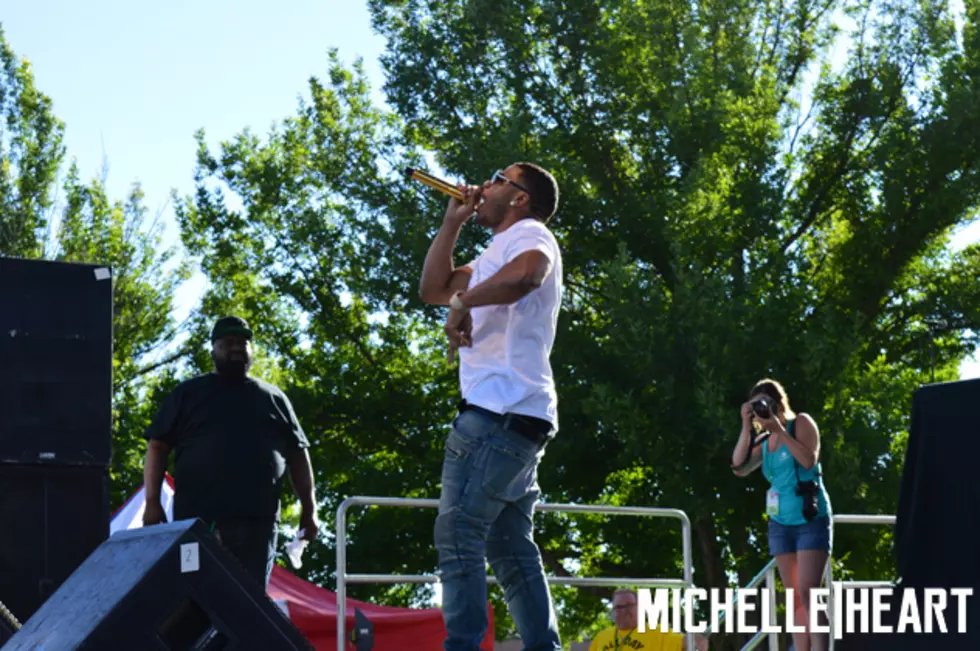 Nelly Makes It HOT At BMF!
