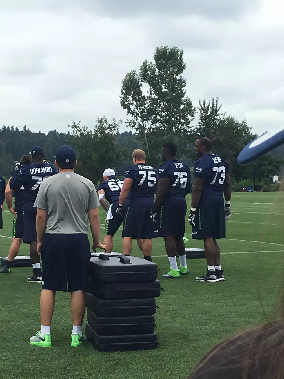 First Look at Former Boise State Football (Now Seahawk) Rees Odihambo