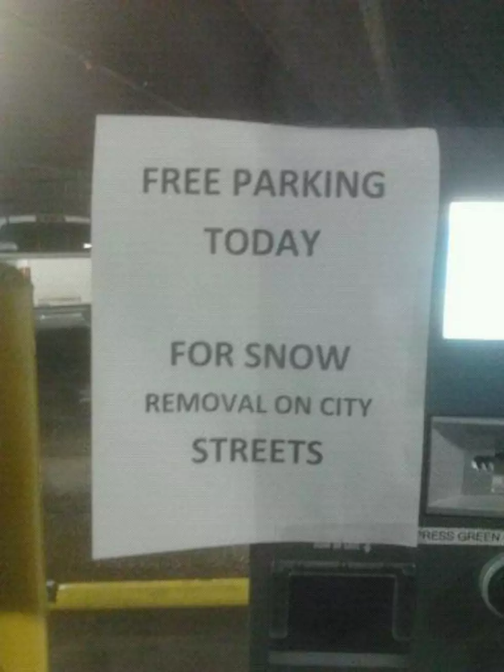 Downtown Boise Parking is FREE Due to Snow
