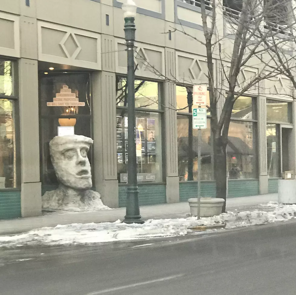 Who Created This Downtown Boise Art from Snow?