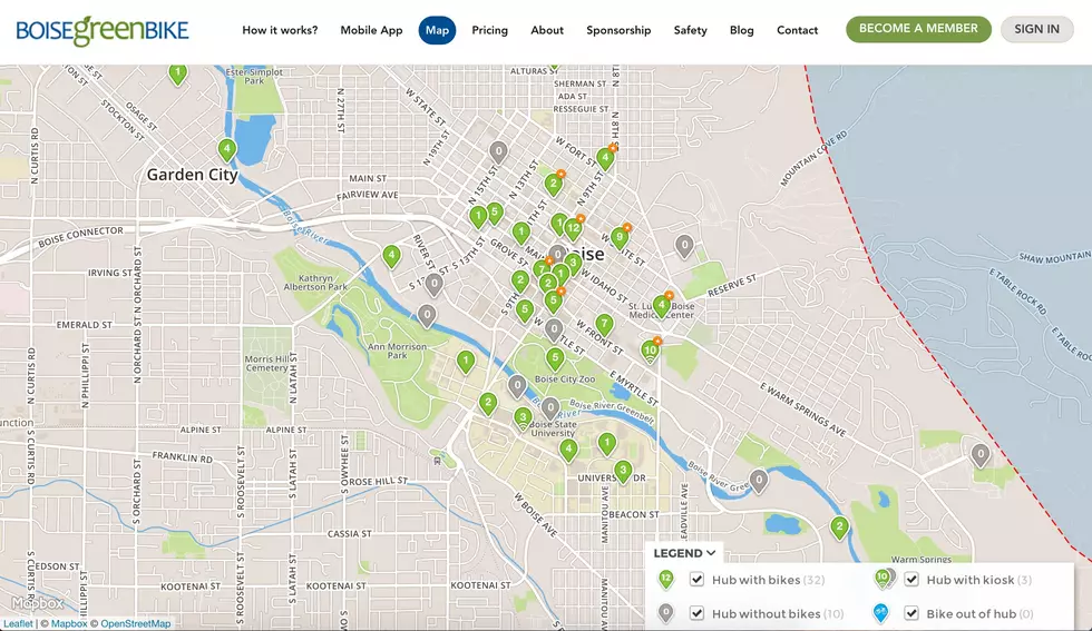 Three New Boise Green Bike Stations Added to Our Parks