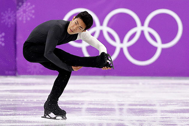 Olympic Skater and Champion Nathan Chen Skates in Sun Valley Saturday
