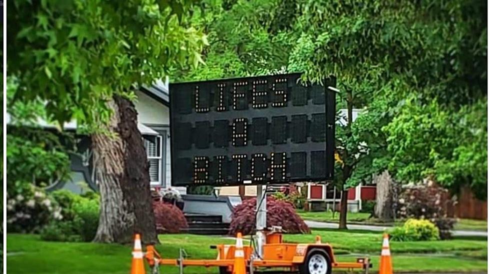 Boise Traffic Sign Reportedly Hacked