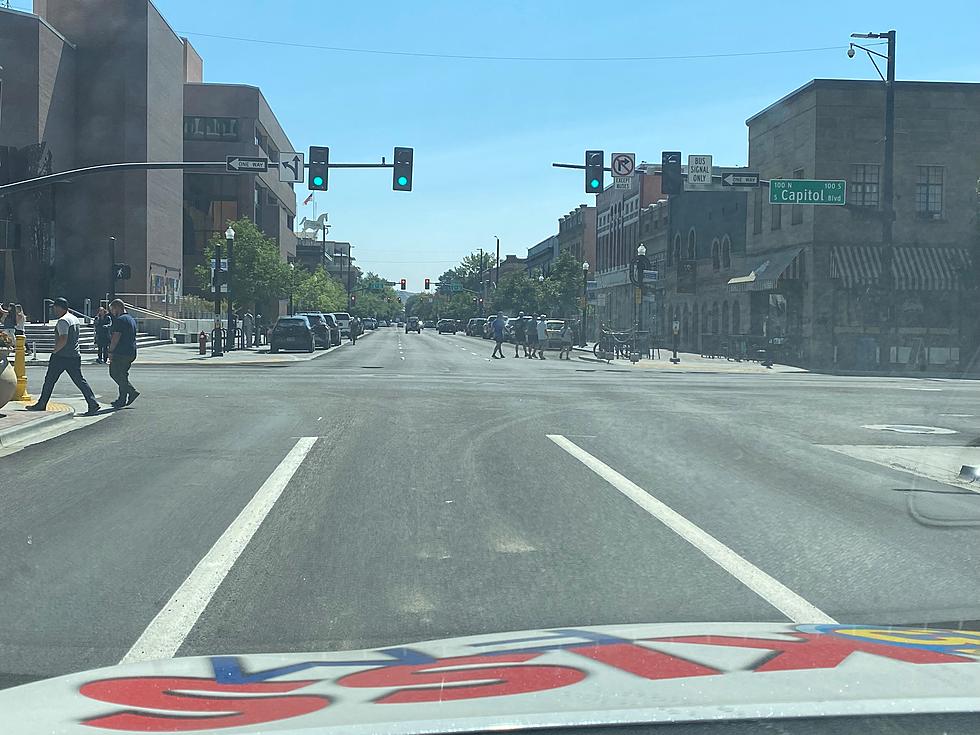 Who Painted The Street Lanes in Downtown Boise?