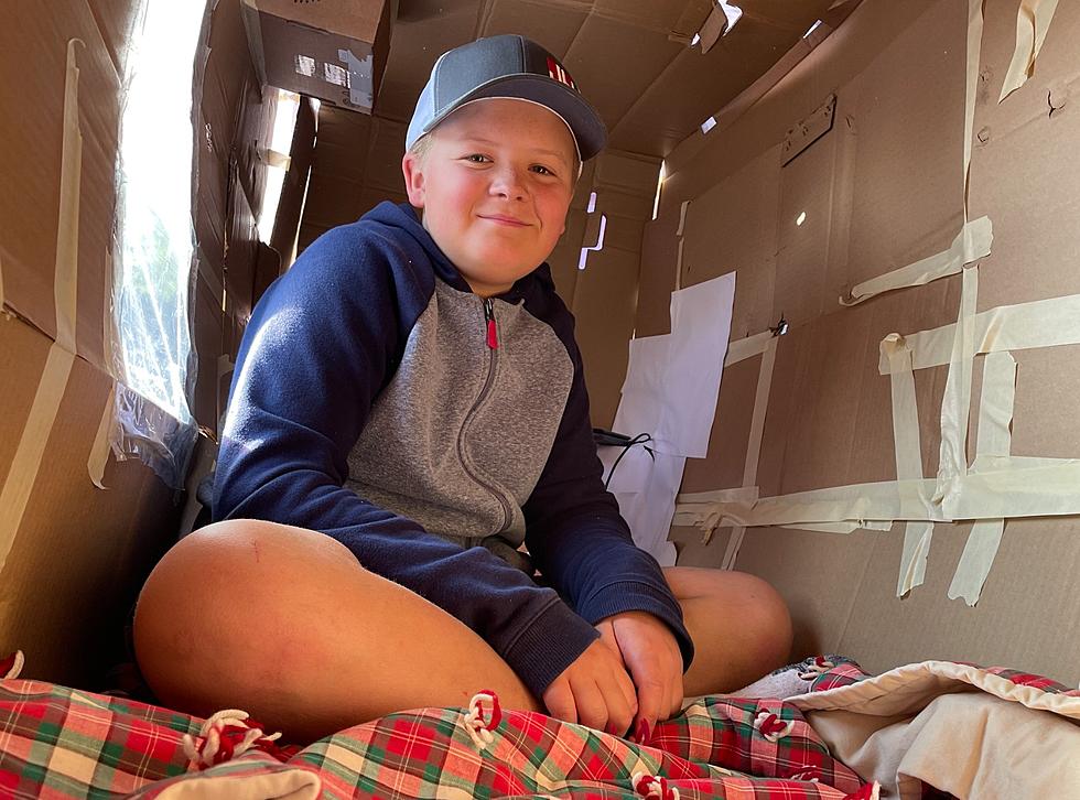 Boise Kid Lives In a Box for 24-Hours To Raise Money for Charity