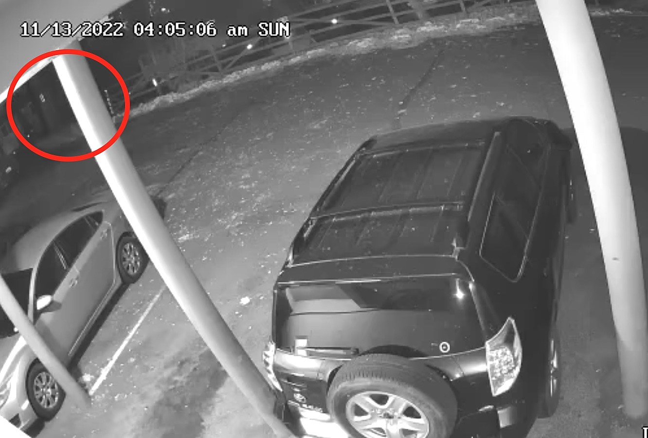 Cops ID car in chilling doorbell camera video of a vehicle speeding off  with woman's crying for help