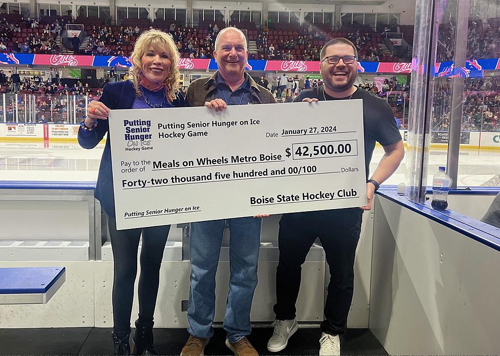 Boise State Hockey Raises Insane Amount of Cash For Local Charity