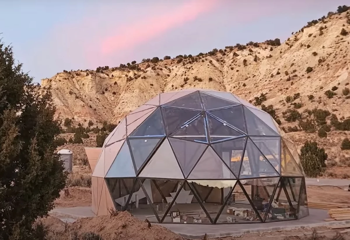 Glass Dome Base Stunning Utah Glass Domes Offer The Nation's Best Star Gazing