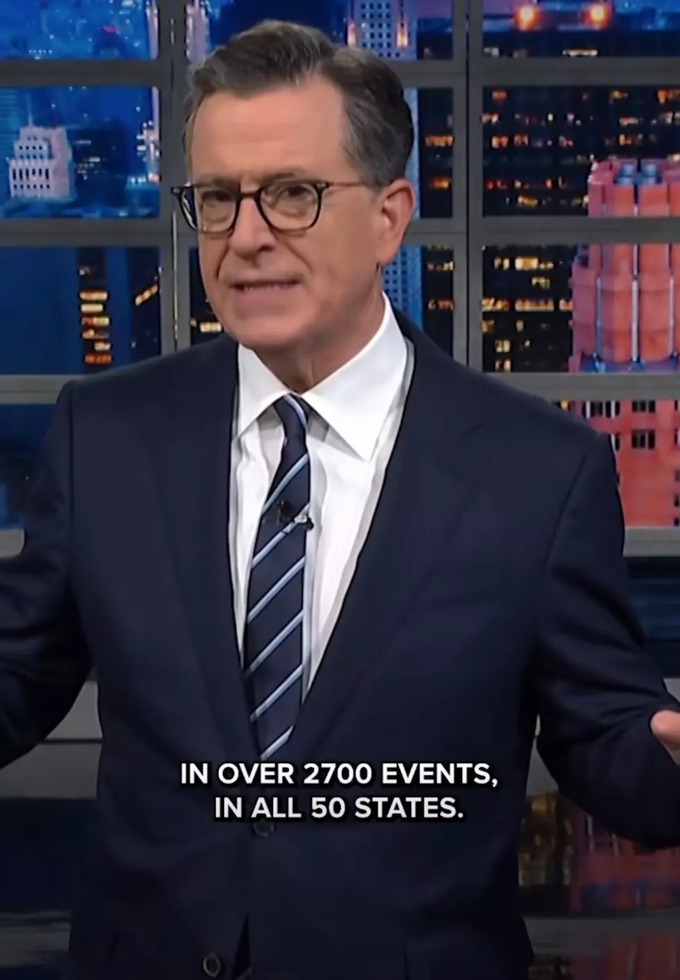 Colbert Breaks Down No Kings