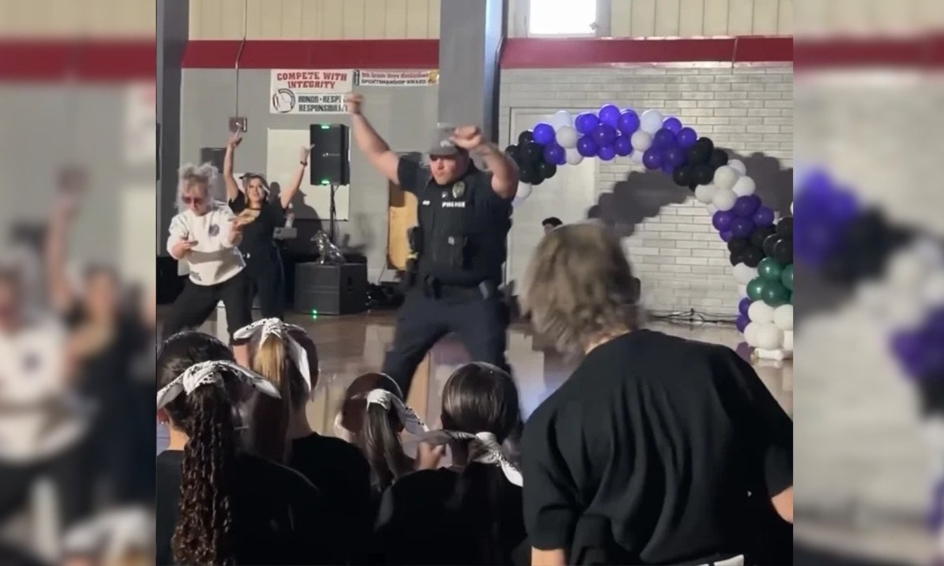 Nampa’s ‘Dancing Cop’ Becomes an Internet Sensation