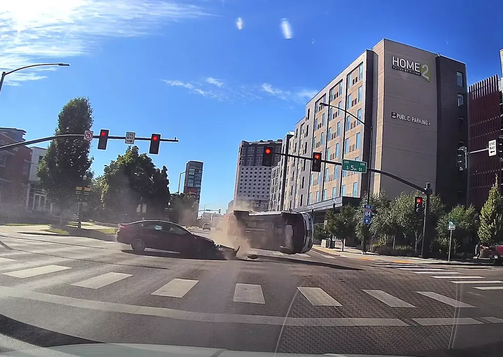 Terrifying Dash Cam Footage Captures Downtown Boise Traffic Collision