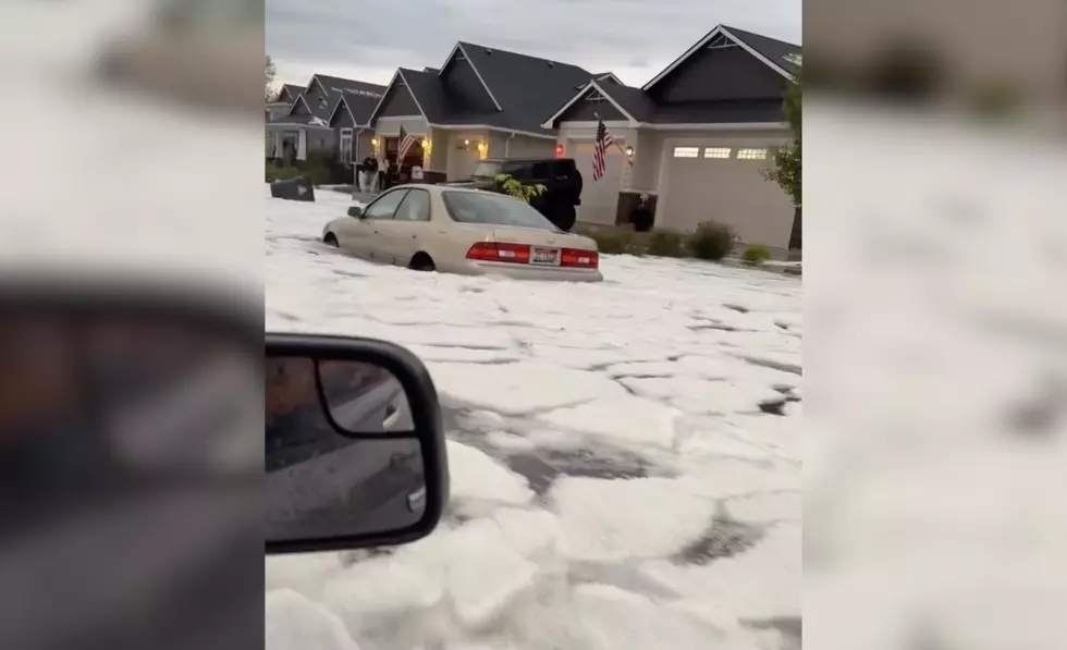 This ‘Insane’ Idaho Hail Storm Goes Viral Online With Over 5 Million Views