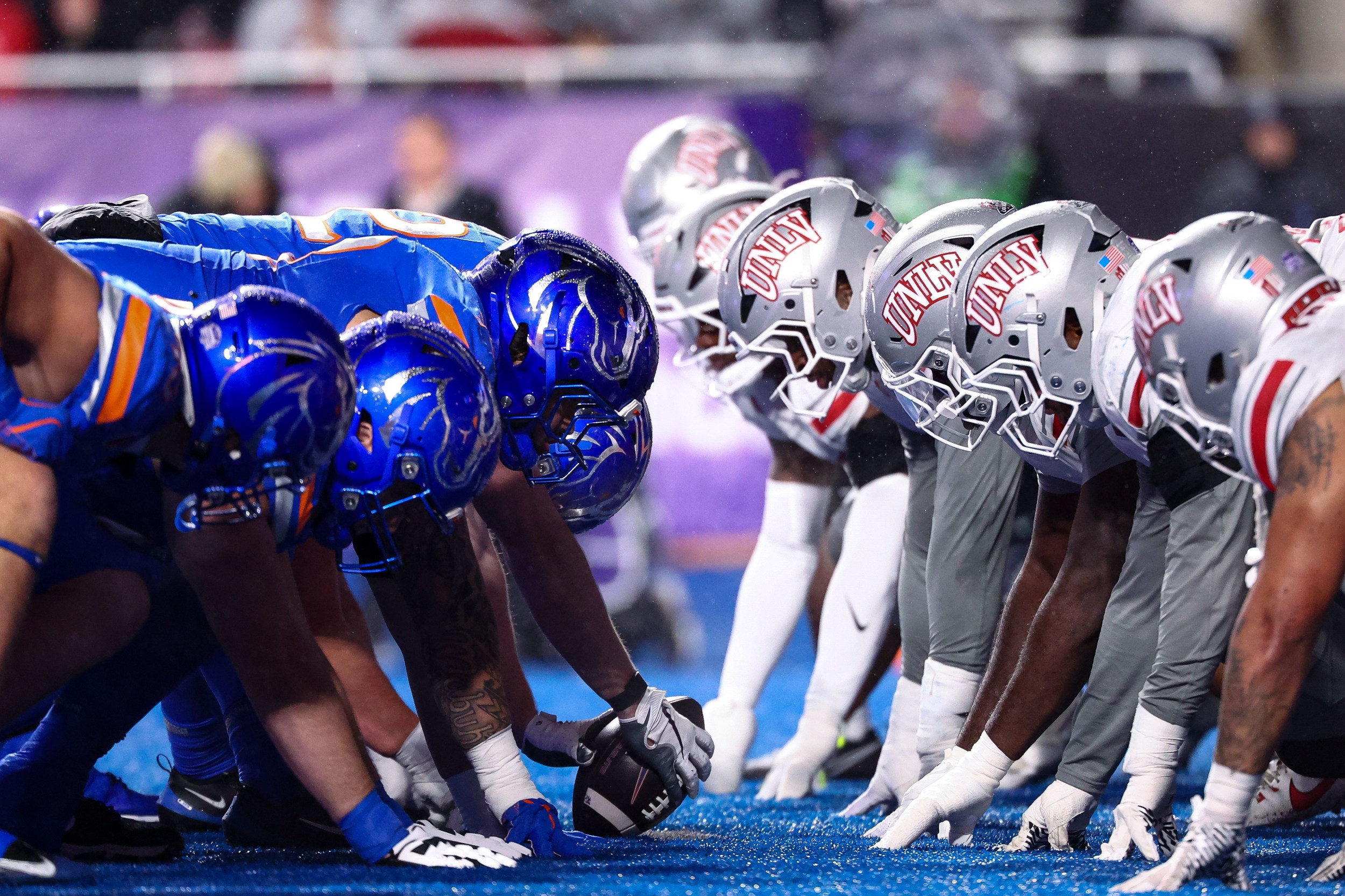Boise State Unveils New Hand-Painted Helmets for 2026