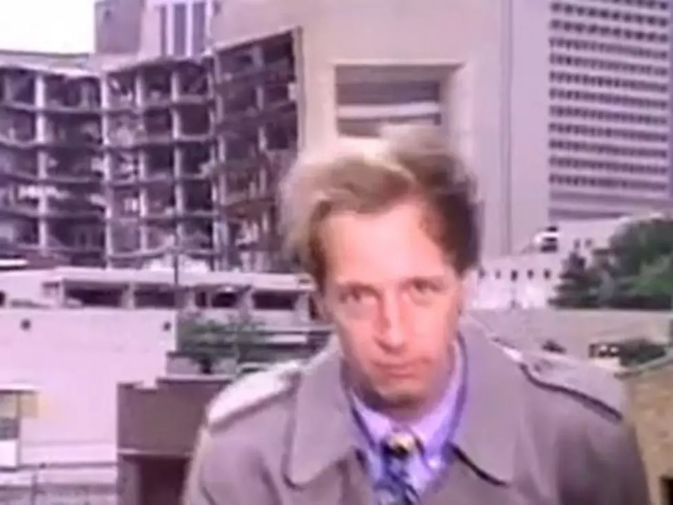 TV Reporter Shrivels Up as Building Demolition Goes on Behind Him [VIDEO]
