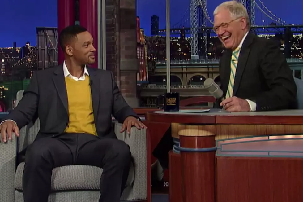 Will Smith Talks About his Awkward Kiss on Letterman