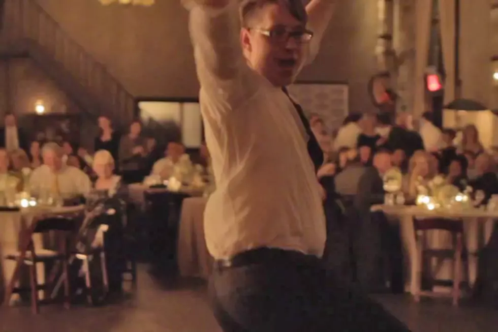 Groomsman Does Hilarious Dance at Wedding Reception