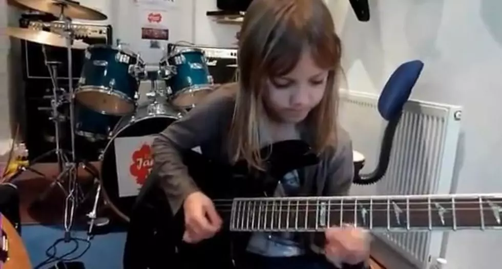 Young Girl Shreds on the Guitar [VIDEO]