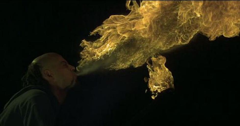 Seven Things That Look Awesome in Super Slow Motion &#8211; Fire Breathing [VIDEO]