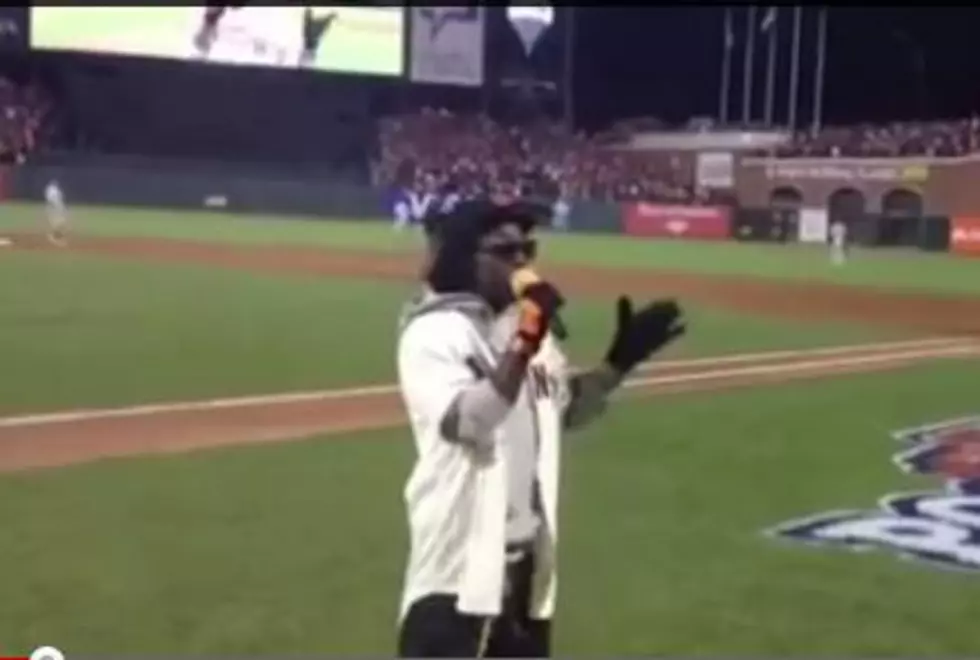 Lil Wayne Sings "Take Me Out to the Ballgame"