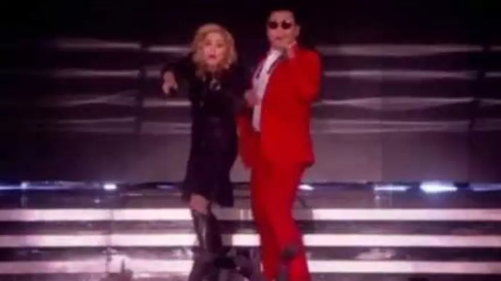 Psy Makes Appearance at Madonna Concert in New York City [VIDEO]