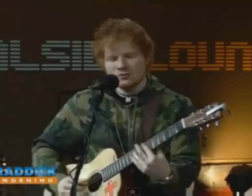 Ed Sheeran Covers &#8216;Baby One More Time&#8217; and answers questions
