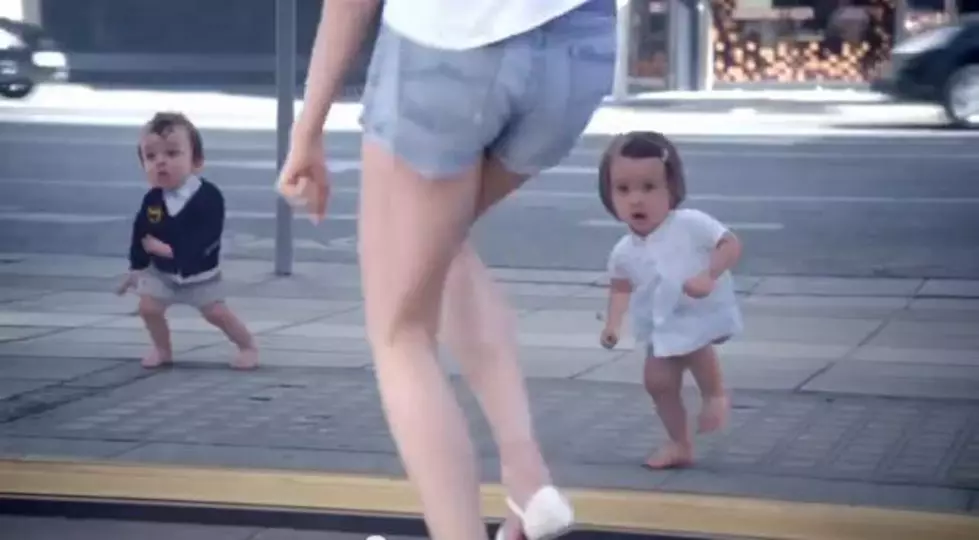 New Evian Commercial Shows Grown-ups Dancing with Their Baby Selves