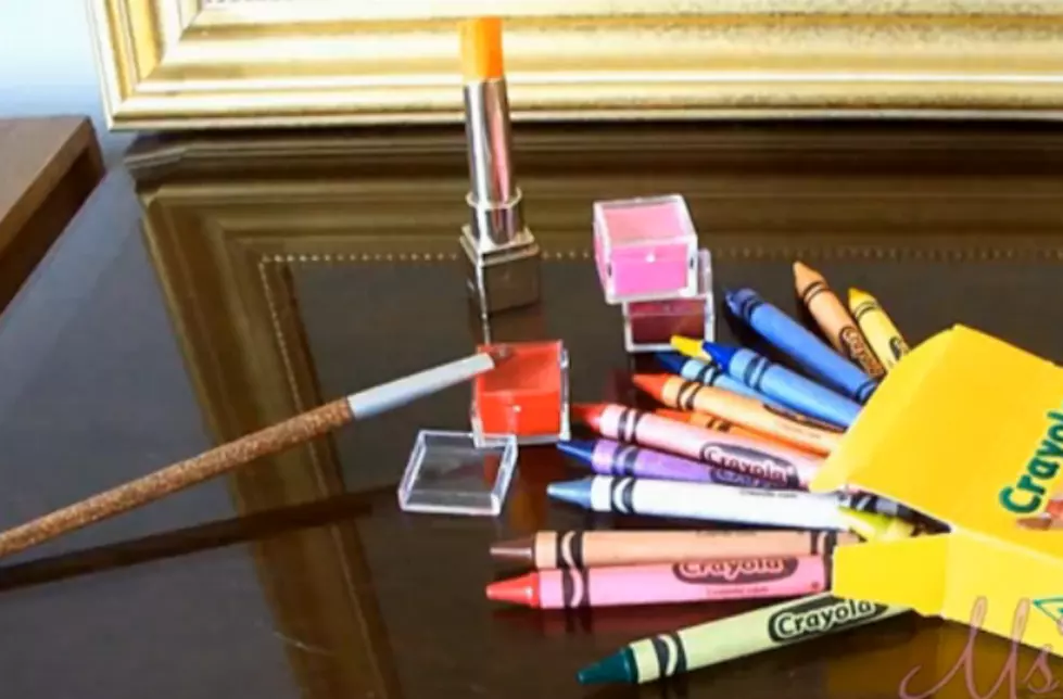DIY Tutorial: How to Make Lipstick Out of Crayons [VIDEO]