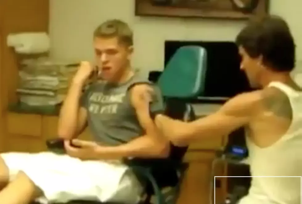 18-Year-Old Kid Loses It While Getting His First Tattoo [VIDEO]